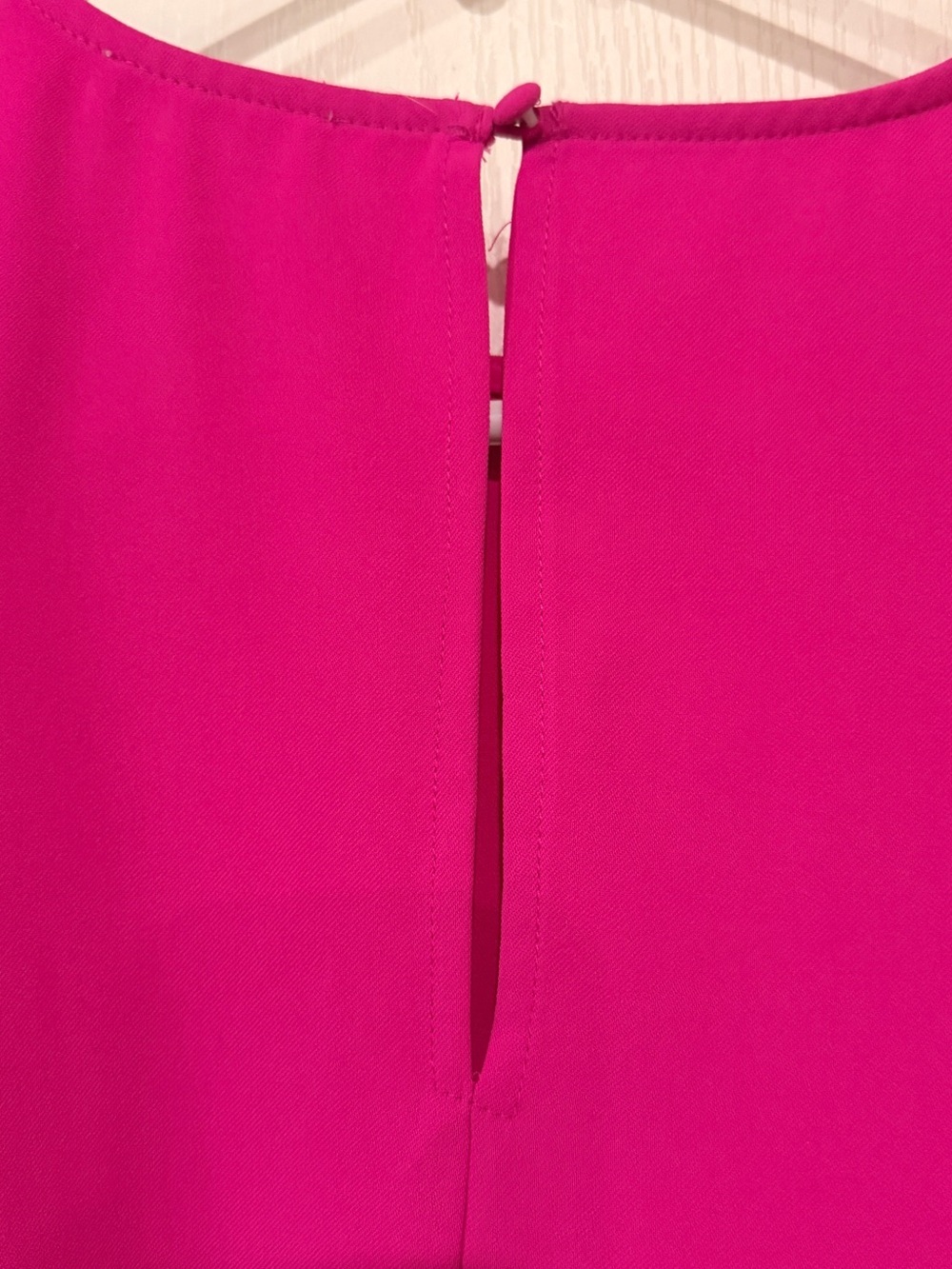 TCEC Fuchsia Pleated Ruffle Mini Dress - Picture 4 of 5